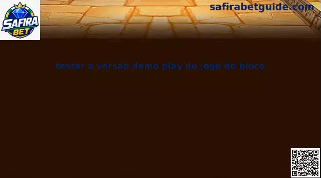 Demo play do jogo do bloco Safira Bet