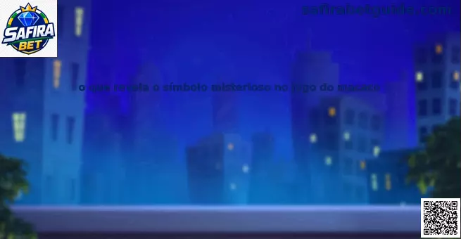 Símbolo misterioso no jogo do macaco