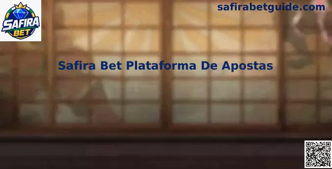 Interface Otimizada da Safira Bet Plataforma De Apostas