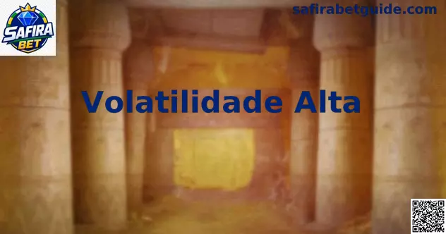 Guia visual sobre Volatilidade Alta na Safira Bet